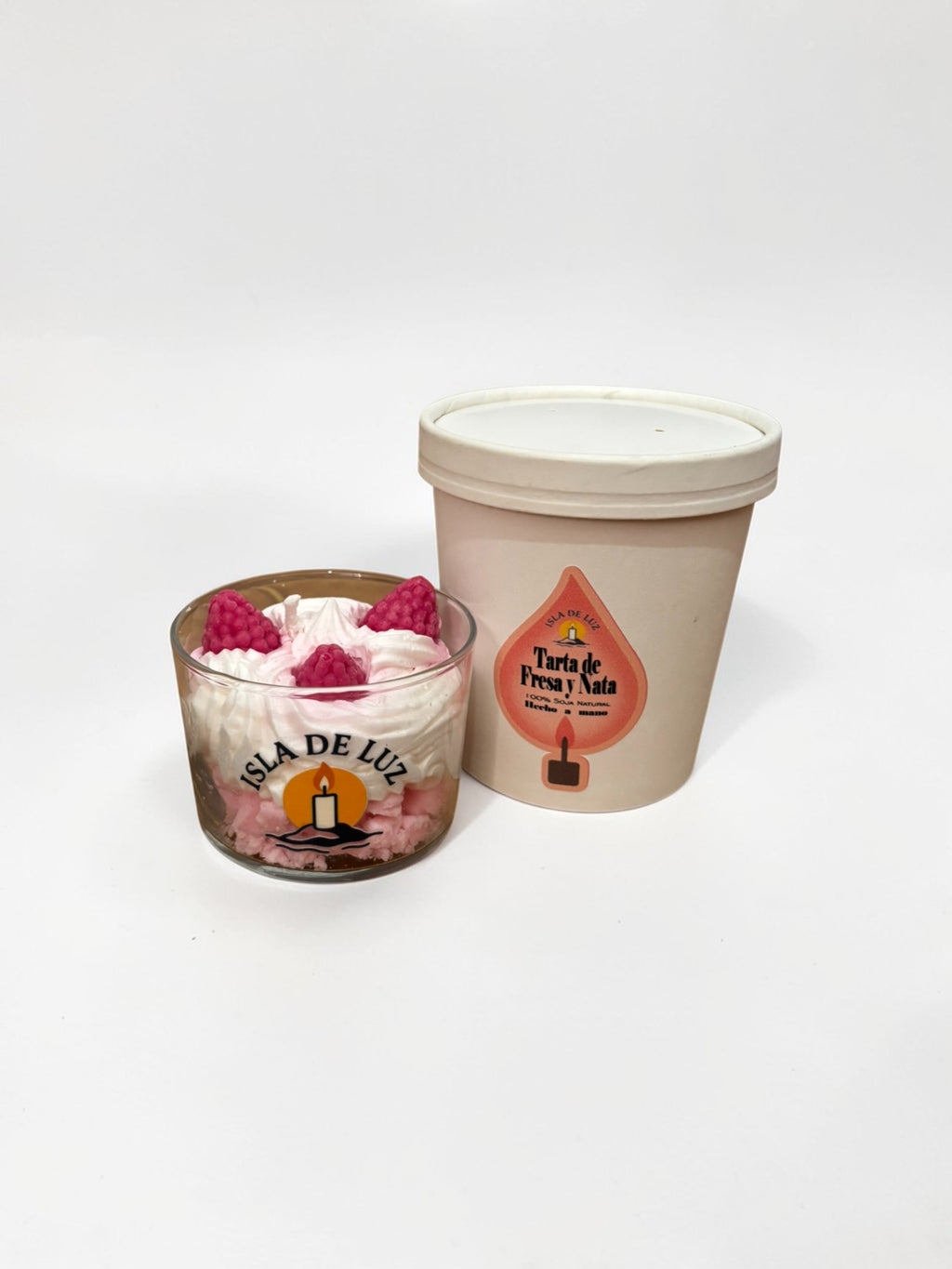 Tarta de fresa y nata